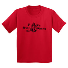 Load image into Gallery viewer, If I Wake Up I'm Winning | Black Print | Kids