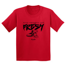 Load image into Gallery viewer, Never Compromise Your Fresh | Black Print | Kids