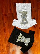 Load image into Gallery viewer, Black and White Shaka Bear Tees
