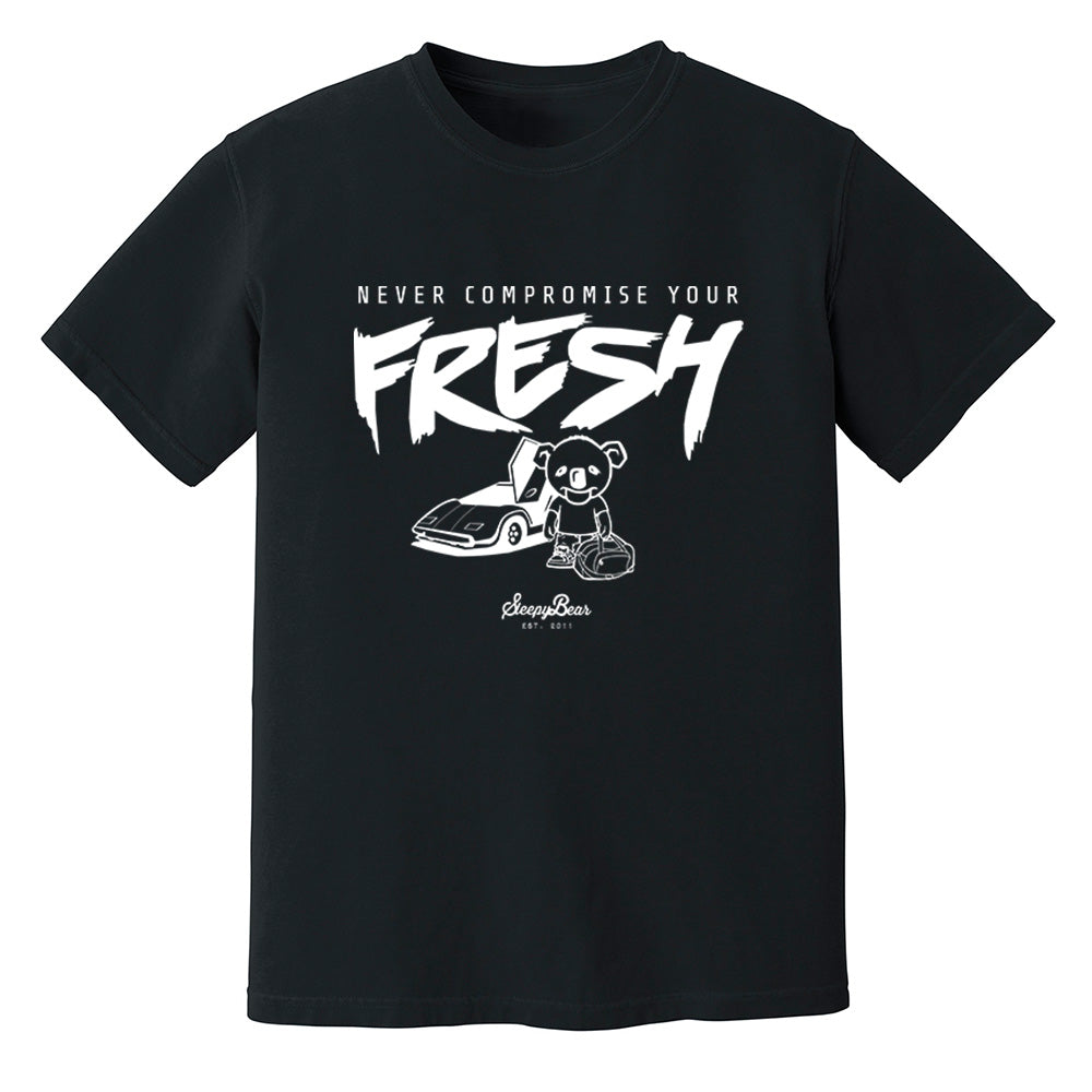 Never Compromise Your Fresh | White Print